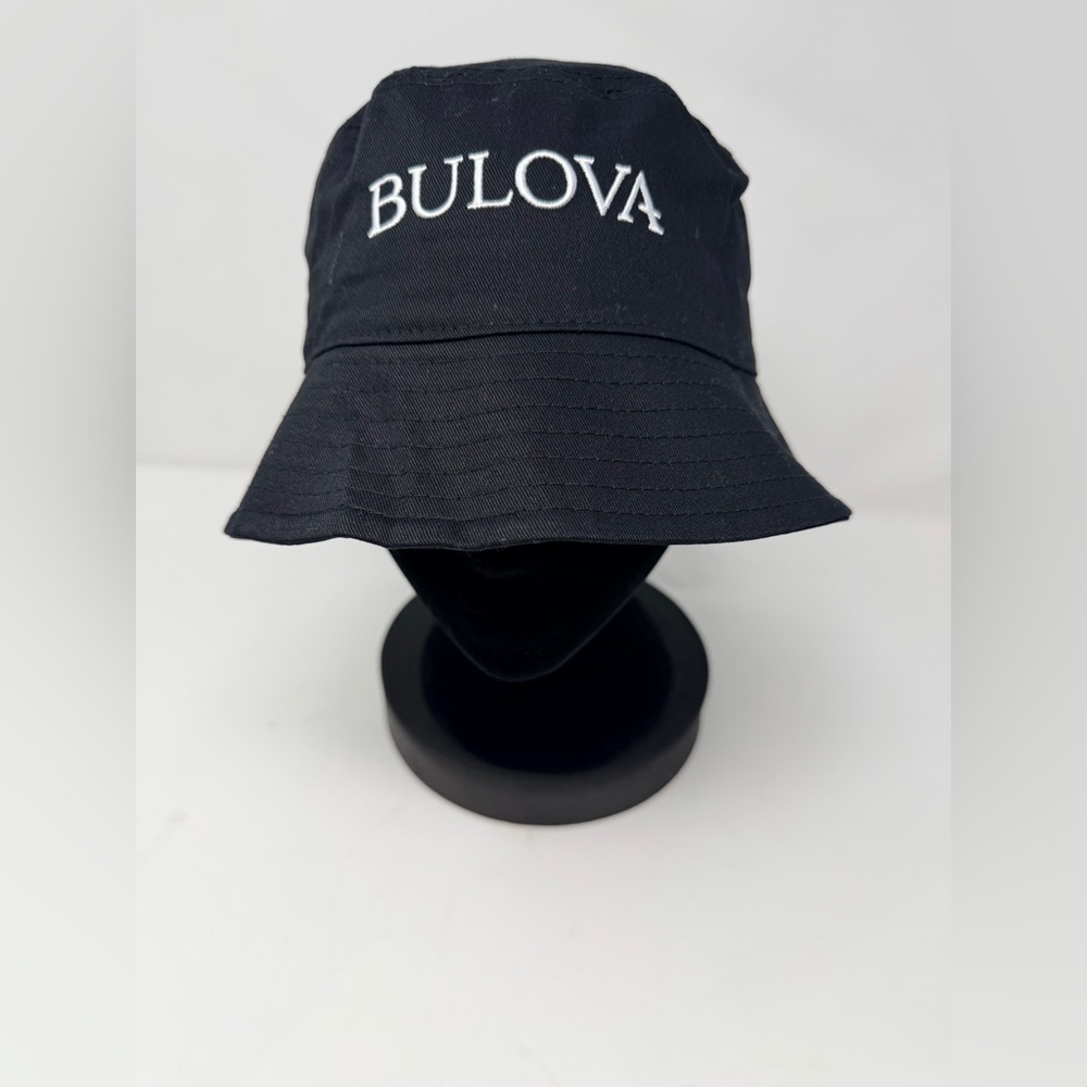 New Bulova Black Bucket Hat